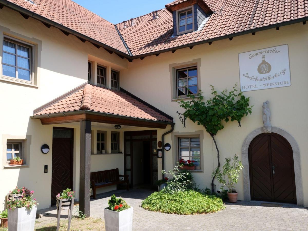 Bocksbeutelherberge Зоммерах Экстерьер фото